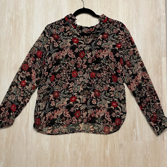 Zara Floral Top - Picture 3 of 3